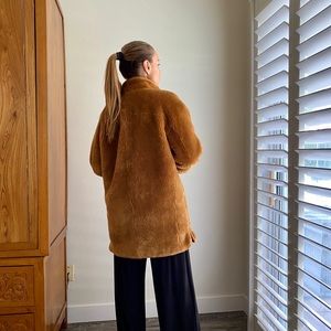 JCREW Teddy Jacket Camel